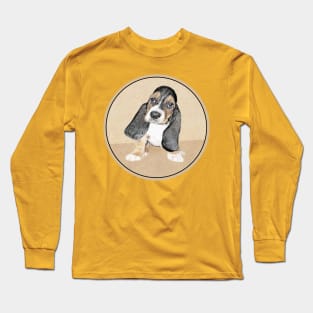 Basset Hound Puppy Long Sleeve T-Shirt